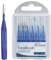 wellsamed Travelbrush 6 Stück Interdentalbürsten, ISO 4: 0,6 mm, Bürstengröße: 2,0-3,8 mm/fein, zur effektiven Reinigung der Zahnzwischenräume