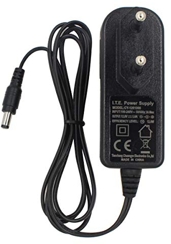 Security-01 AC zu DC 12V 1A Netzteil Adapter, Stecker 5,5mm x 2,1mm, für CCTV-Kamera LED String Licht