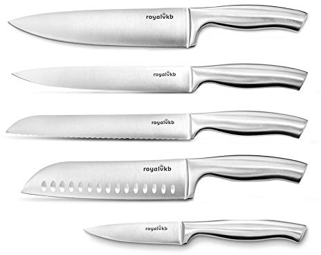 Royal VKB Stainless Steel 5 Piece Kitchen Knife Set