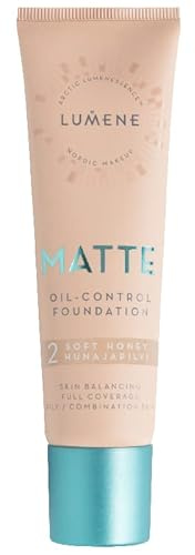Lumene Matte Oil Control Foundation Soft Honey 30 ml
