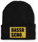 tshirtladen Beanie Mütze Bassd Scho. Statement Wintermütze, Farbe: Black