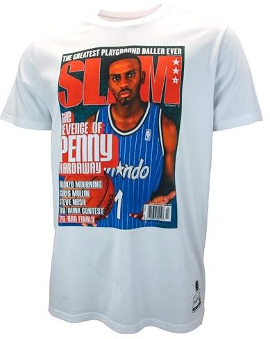 Mitchell & Ness NBA Slam Cover T-Shirt Orlando Magic - Penny Hardaway, S