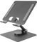 Mars Gaming MA-RST, Supporto per Tablet e Convertibile 2in1 fino a 13, Girevole a 360° + Regolabile in Altezza e Angolo 180°, Leggero Supporto Tablet Pieghevole Acciaio, Antiscivolo, Nero