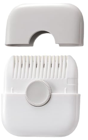 2-in-1 Hair Trimmer – Multifunctional Mini Manual Hair Trimmer Comb – Split End Removal and Hair Styling Tool – for Thinning Hair Trimming and Styling Scissors Hair Styling (C)