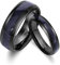 Personalisierte Ringe 2er-Set, Mystic Star Vintage Ring, Wolfram-Ring, für Männer und Frauen Urlaub und Geburtstag Geschenke.