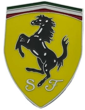 Auto Adesivo per Ferrari 360 Modena/Spider 1999–2005,Personalizzato Adesivo Vinilico Decorazione Veicolo Facile Applicazione Stile Originale Grafico Unico,A