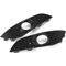 Parrilla delantera del vehículo Para Vauxhall para Opel para Astra H 2007-2012 1400409 1400410 1 par de rejilla de luz antiniebla delantera de coche ABS cubierta de rejilla