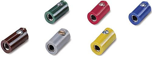 Kahlert Licht Modellbahn Muffen 2.6 mm 100 St. ohne Querloch Gelb