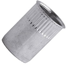 Scell-it Generic – Blindmutter, reduzierter Kopf, Stahl, verzinkt, weiß, Ø mm.M5 – Cond.500