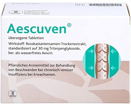Aescuven überzogene Tabletten