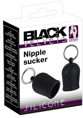 Black Velvets Nipple Sucker, 1 Stück