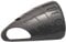 one by Camamoto plastica coperchio Protezione Collettore Scarico Marmitta compatibile con Yamaha T-Max 500 Modello dal 2001 al 2007 Carbon Look/cromo sasatinato/cromato (carbon look)