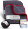 Glart 44TPP6 Set para el Cuidado de la Pintura, Gris (Anthracite)/Negro, 40 x 40 cm, 3