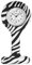 Adrina Unisex – Uhr Krankenschwesteruhr Ansteckuhr Revers Analog Quarz 4100008-007