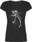 T-Shirt Damen V Ausschnitt - Bekleidung Radsport - Fahrrad Geschenk Rennrad I Radfahren Geschenk - L - Schwarz - Radfahrerin Tshirt fahrradoutfit Frauen Bike Rad Shirt radshirt Radsport-Bekleidung