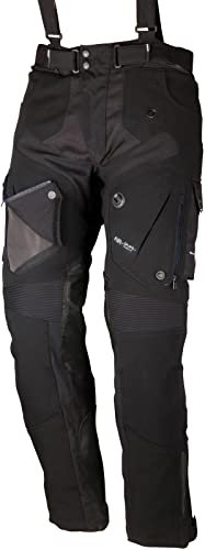 Modeka Talismen Motorrad Textilhose (Black,XXL)