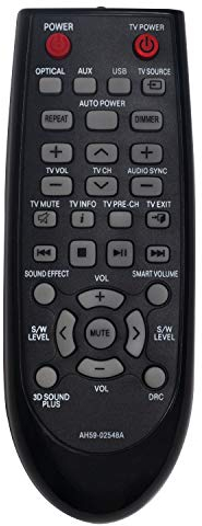 AH59-02548A Replace Remote Control - VINABTY AH5902548A TM930C Soundbar Remote Control Replacement for Samsung AH59 02548A Sound Bar HW-F350/ZF HWF350/ZA HW-F450 PS-WF450 System Remote Controller