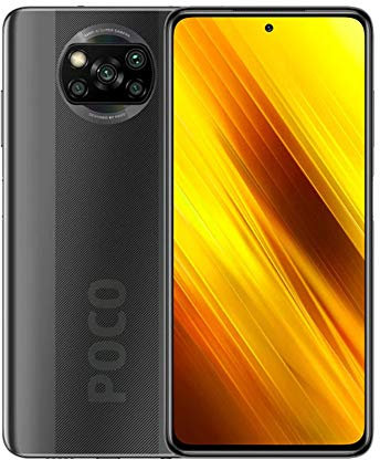 Xiaomi POCO X3 Teléfono 6GB RAM + 64GB ROM, 6,67” Affichage LCD Dot, Snapdragon 732G Octa-Core Processeur, 20MP Avant et 64MP 13MP 2MP 2MP AI Quad Caméra Arrière Version Globale (Gris)