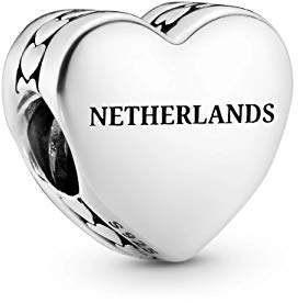 PANDORA Charm Herz Niederlande silber 792015_E041