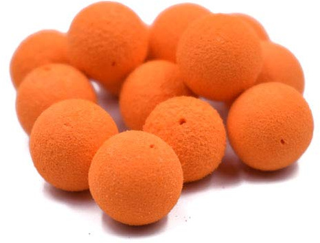 30pcs 12mm Carp Boilies Bait 4 Geruch Floating Karpfen Köder für Hair Rig (Orange-Batate)