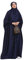 RLLJS Frauen Muslimisches Kleid Ramadan Einteiliges Gebetskleid Hijab mit Kapuze Abaya Dubai Full Cover Islam Robe African Turkey Kaftan