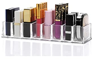 Alunsito Acryl-Make-up-Organizer, Schminkkoffer, Schubladen, Schlafzimmer, Kosmetik-Vitrine, Kosmetik-Vitrine, Hautpflege-Badezimmer-Theken-Organizer 9,84*3,34*1,96