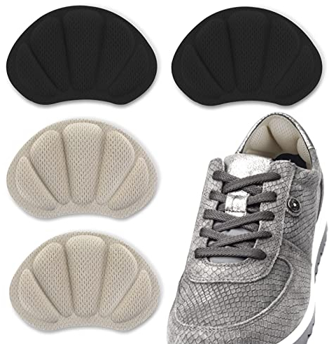 Molain 2 Paar Fersenpolster für zu Große Schuhe Fersenschutz für Schuhe für Damen Herren, Kisseneinsätze Lockere Schuhe Fersenfüller zu groß Verbessern Komfort von Verhindern Blasen für Männer Frauen