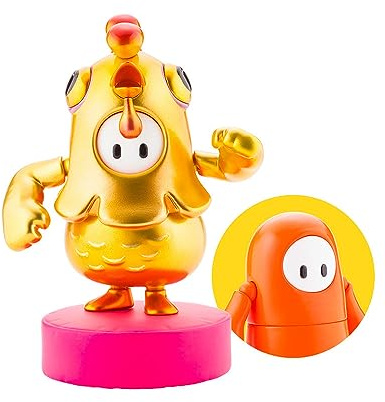 Kotobukiya Fall Guys: Ultimate Knockout Figur 1/20 Legendary Edition Orangeade/Golden Chicken Kostüm 8 cm
