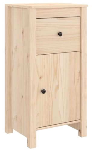 vidaXL Sideboard Schrank Anrichte Beistellschrank Kommode Mehrzweckschrank Standschrank Wohnzimmerschrank 40x35x80cm Massivholz Kiefer