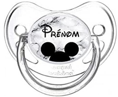 Ciuccio per bambino personalizzabile Mickey nome PL008