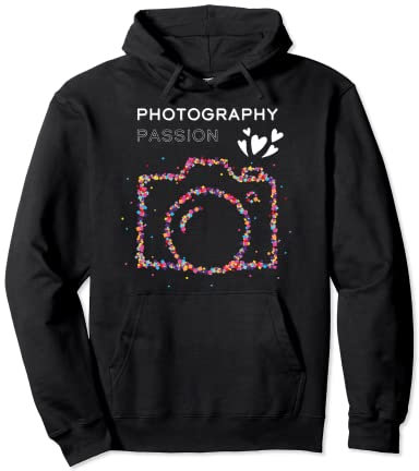 Fotografie Kamera Fotografieren Spiegelreflex Geschenkidee Pullover Hoodie
