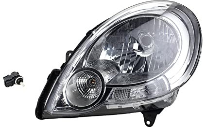 Johns, Scheinwerfer passend für Renault Kangoo FW0 KW0 08-13 H4 Links inklu. Stellmotor