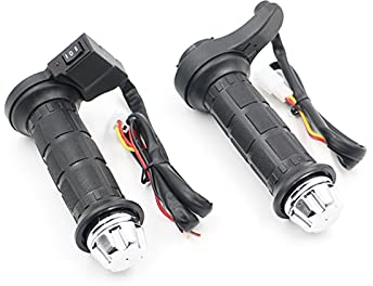 CORYBE Motorradgriff Motorrad Heizgriffe Elektrischer Wärmer Heizgriff Für 25mm Lenker