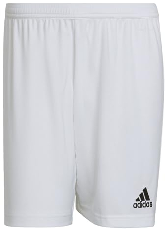 adidas Men's Entrada 22 Shorts, White, M Extra Tall