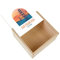 Fabulous Kiste aus Holz – San Francisco California Brücke Golden Gate Illustration USA (11 x 11 x 3,5 cm)