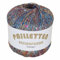 Pailletten Beilaufgarn auf 25 Gramm Knäuel in verschiedenen Farben (Multicolor mit Pailletten in Multicolor)