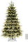 DREAMADE 180 cm Weihnachtsbaum Künstlich, Tannenbaum mit 3-Modi-Beleuchtung & Metallständer, Christbaum mit 1801 Spitzen, PVC-Kunstbaum Weihnachten