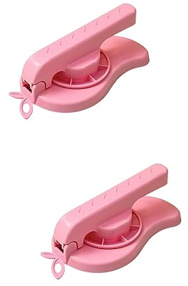 BESTonZON 2 Stück Home Für Chinesische Cuake-Backformen Haut Kunststoff Tortillas Maiskuchen Werkzeughersteller Gadgets Formen Manuelle Werkzeuge Pierogi Gebäck Tortilla Wiederverwendbar