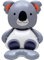 Folienballons * SÜSSE TIERE * als Deko für Geburtstag und Party | Stehende Luftballons, 37-47cm groß | Safari Dschungel Bauernhof Kinder Kindergeburtstag Partydeko Ballons, Edition: Koala
