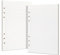 A5-Füllpapier-To-Do-Liste [2 Packungen] Toplive 100GSM dickes Nachfüllpapier 6 Löcher Nachfülleinlagen Loose Notizpapier A5 Refill Paper 80 Blätter (160 Seiten) für 6 Ring Binder Notizbuch.
