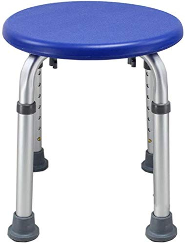 Duschsitz Badehocker, Duschhocker mit gepolstertem Sitz, für Sicherheit und Stabilität, Badewannenlifter (E)