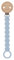 Attache tétine en bois et perles en silicone Happy Rascals Bleu - LASSIG