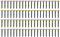 cyclingcolors 100x chiodi chiodini in acciaio con testa larga dorata in ottone fissaggio fotografie quadri ai muri decorativo, 2x20mm