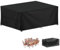 LAMUNI Abdeckung für Gartenmöbel 250x100x80cm, Wasserdicht Abdeckplane Gartenmöbel, 420D Oxford Gewebe Loungemöbel Abdeckung, Winterfest Schutzhülle für Sitzgruppe, Gartenlounge, Rattanmöbel