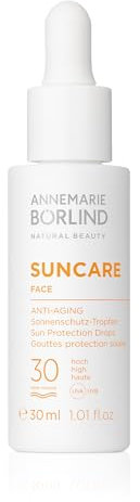 ANNEMARIE BÖRLIND SUNCARE FACE Anti-Aging Sun Protection Drops LSF 30 (30 ml) - Bietet Hohen, Transparenten Sonnenschutz, Effektive Anti-Aging-Wirkung, Fördert die Zellerneuerung