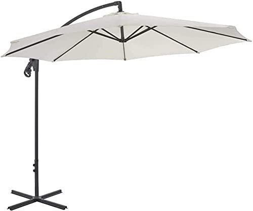 ARDZLALS Ombrelloni da Sole Ombrelloni da Spiaggia Ombrelloni da terrazza Ombrelloni da Giardino e balconi Anti-UV e Anti-Vento con sistemi di Sollevamento per ombrelloni