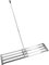 Edelstahl -Gartenniveau -Rake -Rasen -Rasen -Tool für Golfplatz Farm 47,2 X 10,2 Zoll