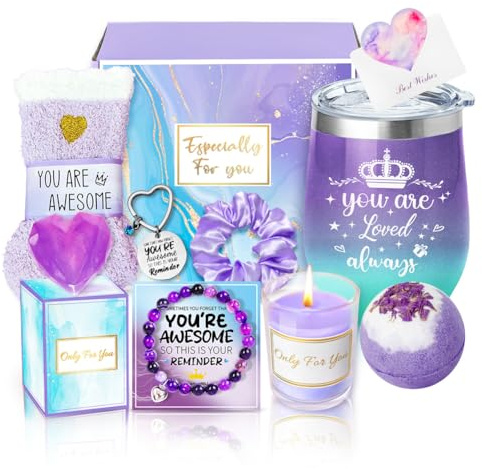 Wonsta Birthday Pamper Gifts for Women Girls Self Care Get Well Soon Gifts for Women Ladies Pamper Hamper Birthday Present for Mum Wife Girlfriends Sister Friend