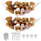 LKH Teddy Hammock – 2pack Toy Hammock for Stuffed Animals Durable Teddy Storage Corner Hanging Plush Stuffed Animal Toy Net for Children's Bedroom Kids Decoration