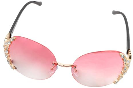 BESPORTBLE Occhiali Sole Creativi in Cristallo Design Montatura Occhiali per e